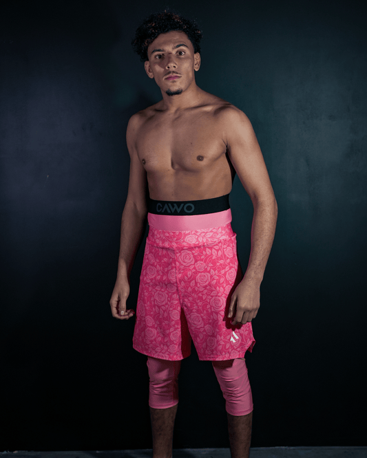 CAWO® SHORT FLORAL PINK