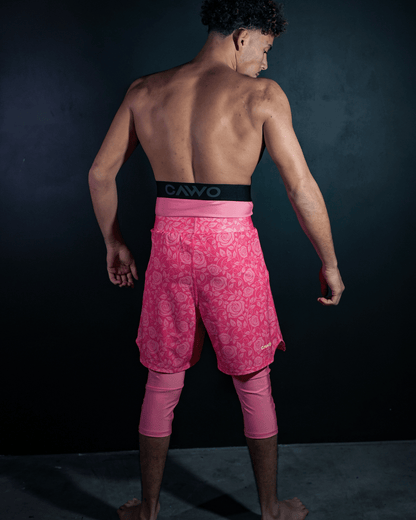 CAWO® SHORT FLORAL PINK