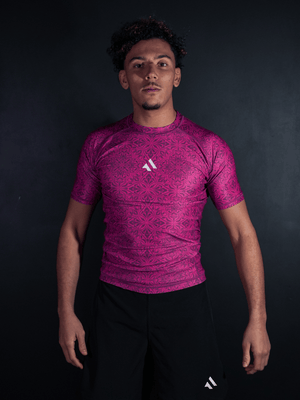 COMPETITOR RASHGUARD VIOLET