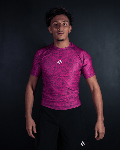 COMPETITOR RASHGUARD VIOLET