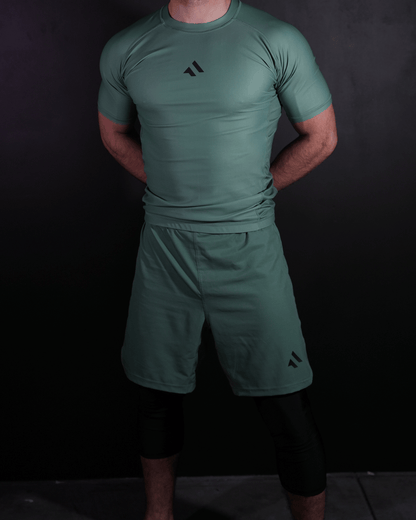 RASHGUARD ESSENTIAL GREEN